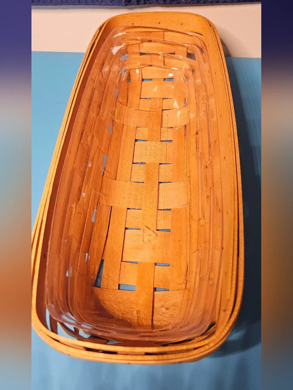Longaberger 2002 Vintage Cracker/Bread Basket